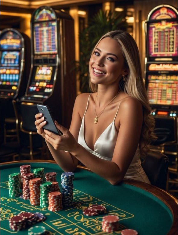Filipino player accessing 55jili live casino on a mobile phone browser